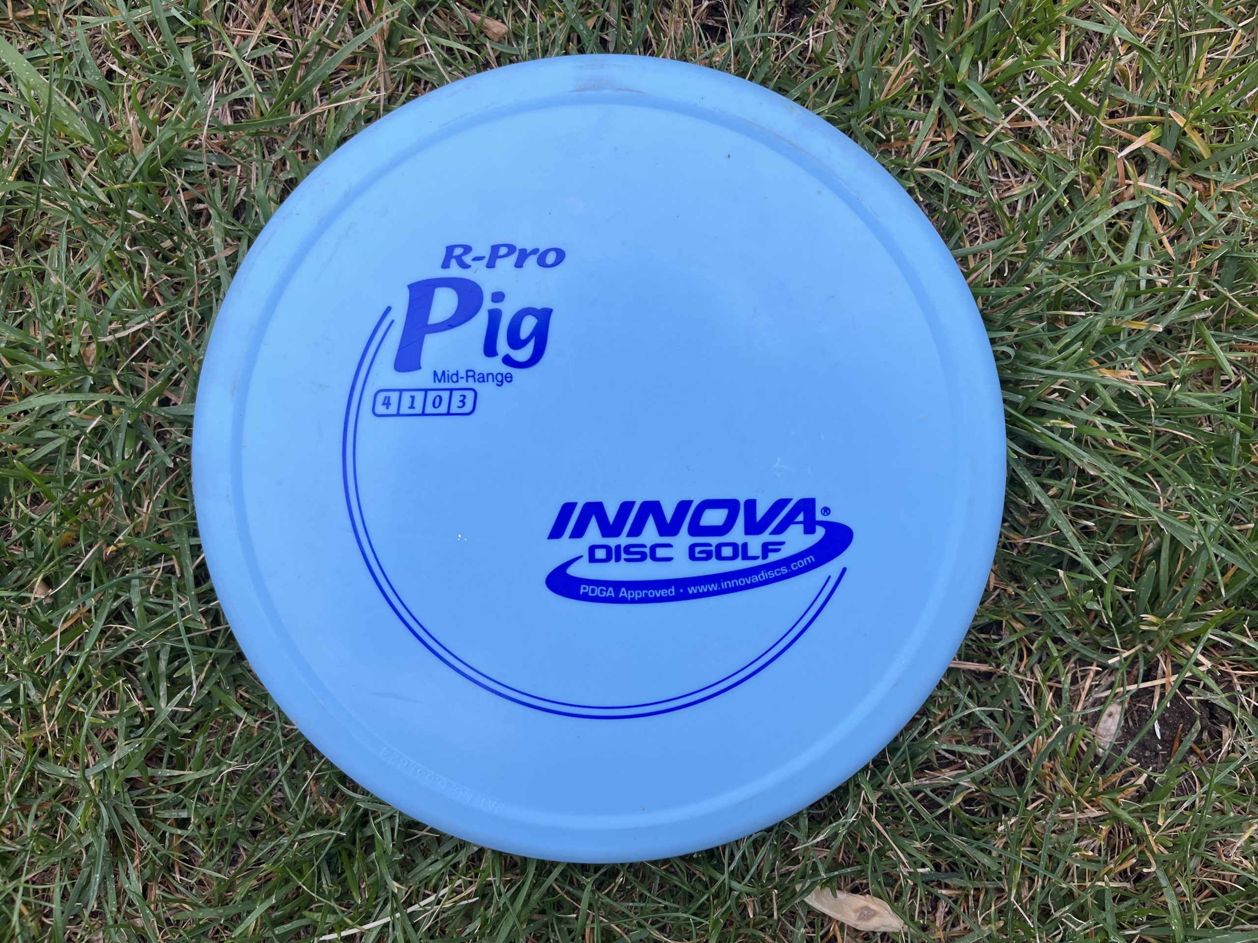 The Innova R-Pro Pig is an overstable midrange.